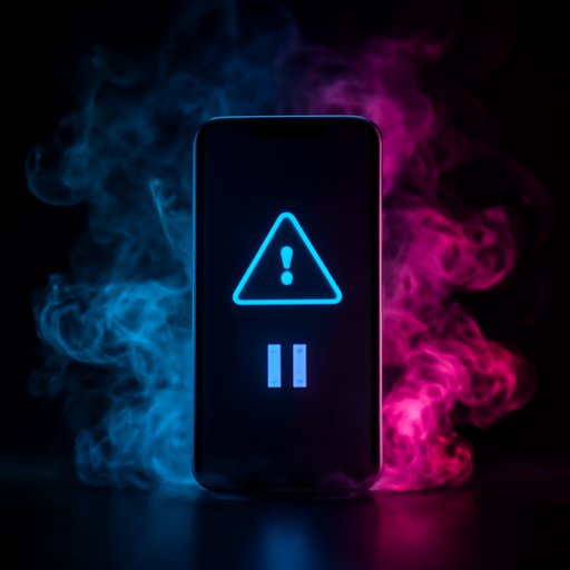 cv9996 Phone Warning and Pause Screen